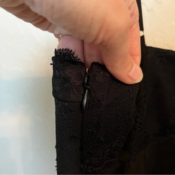 CAMI NYC Women's Darlene Lace Corset Cami Tank Top IN Black Sz L - Picture 6 of 13